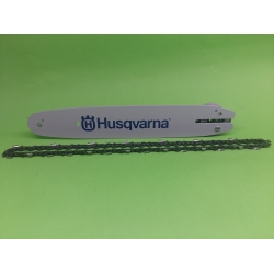 Łańcuch i prowadnica Husqvarna 10" ,1/4" , 1,3 mm do podkszesywarki Husqvarna 115iPT4, 530 iP4, 530iPT5, 525PT5S, 327PT5S.